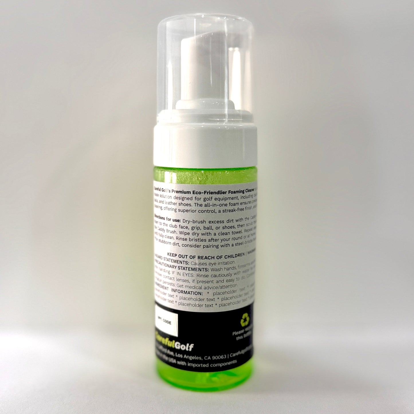 4oz Premium Foaming Golf Cleaner